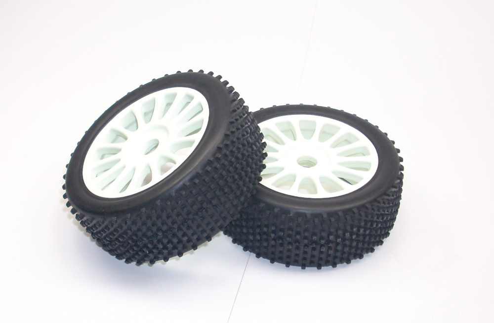 White 17 mm 110x45 CS4® 2 Carson 1:8 Specter Pro 4S Brushless 500205604 Wheels
