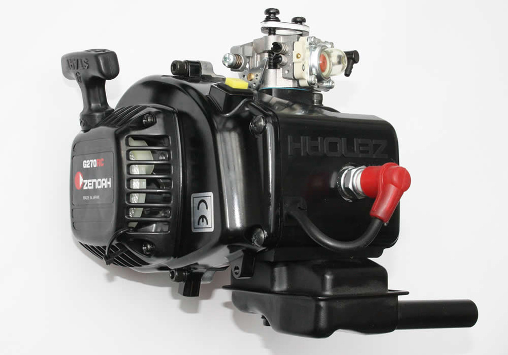 Zenoah G270RC Motor 4 Bold Cilindro Carburettor WT-990 25,5ccm desplazamiento NEU Zenoah G270RC Motor 4 Bold Cilindro Carburettor WT-990 25,5ccm desplazamiento NEU
