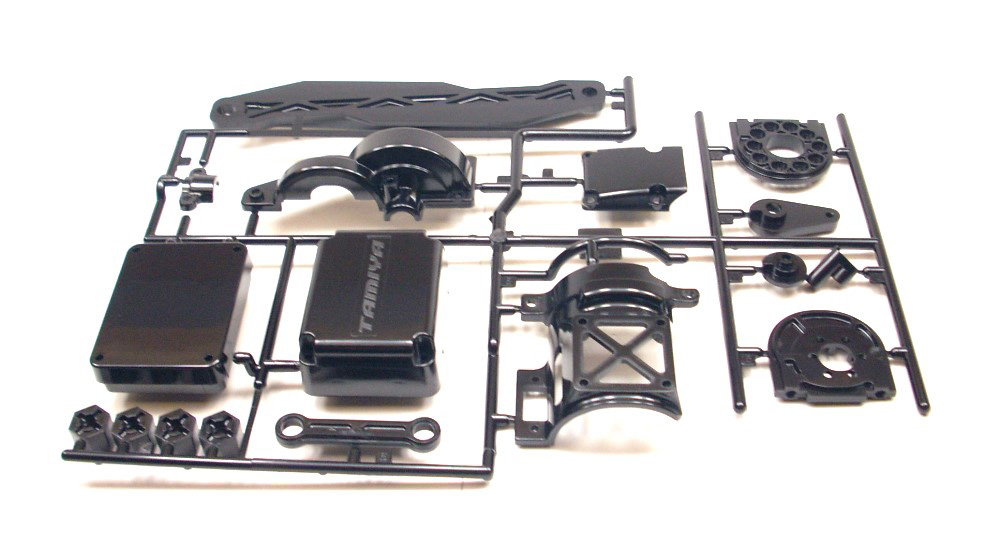 Tamiya 1:10 TT-02 Chassis Q-Teile V-Teile Stoßdämpfergehäuse 50598 T2R®